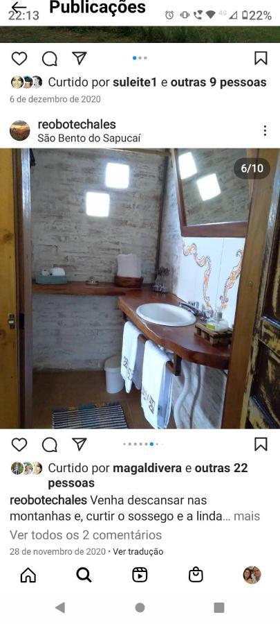 Reobote Chalés São Bento do Sapucaí Exterior foto